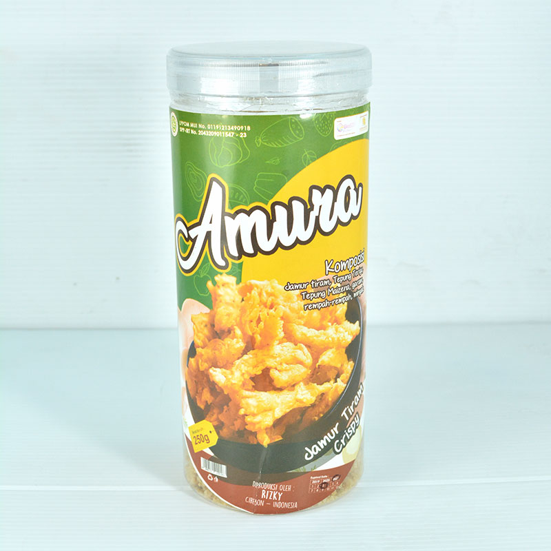 AMURA JAMUR CRISPY ORIGINAL TOPLES 250GR