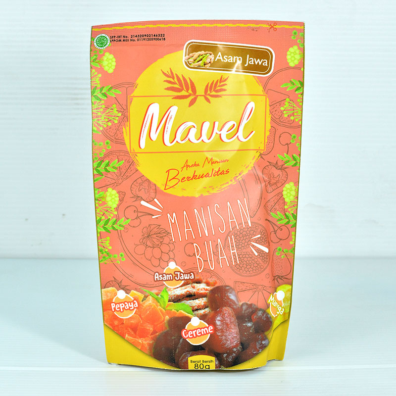 MAVEL MANISAN ASAM JAWA  ISI 2 PACK @93GR