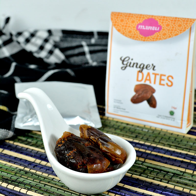 GINGER DATES ISI 2 PACK @75GR