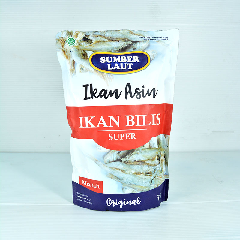 IKAN ASIN BILIS ISI 2 PACK @100GR