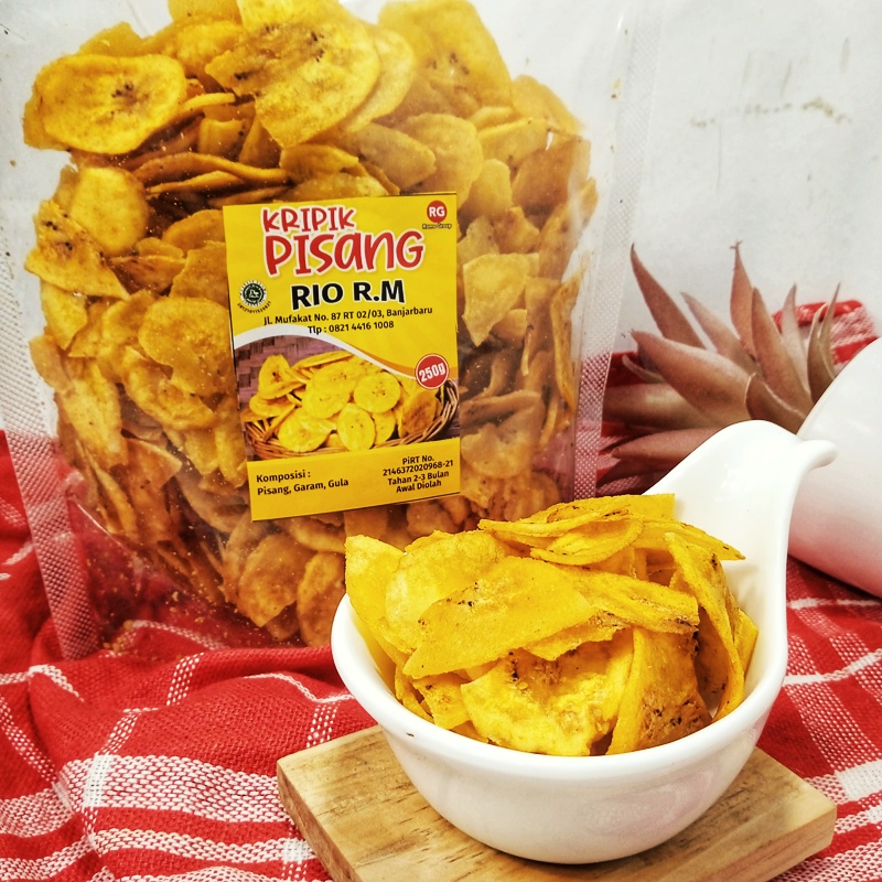 KERIPIK PISANG ROMO ISI 2 PACK @100GR