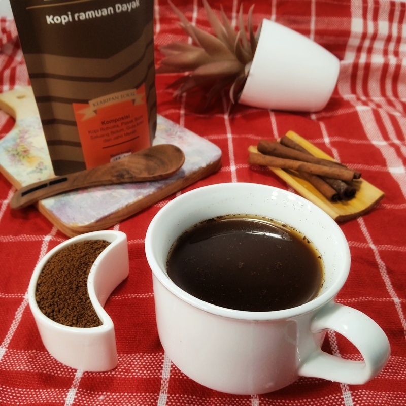 KOPI RAMUAN DAYAK JAHE MERAH