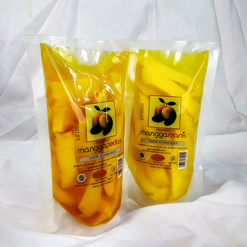 MANISAN MANGGA MIX MANIS & PEDAS (ISI 2 PACK)