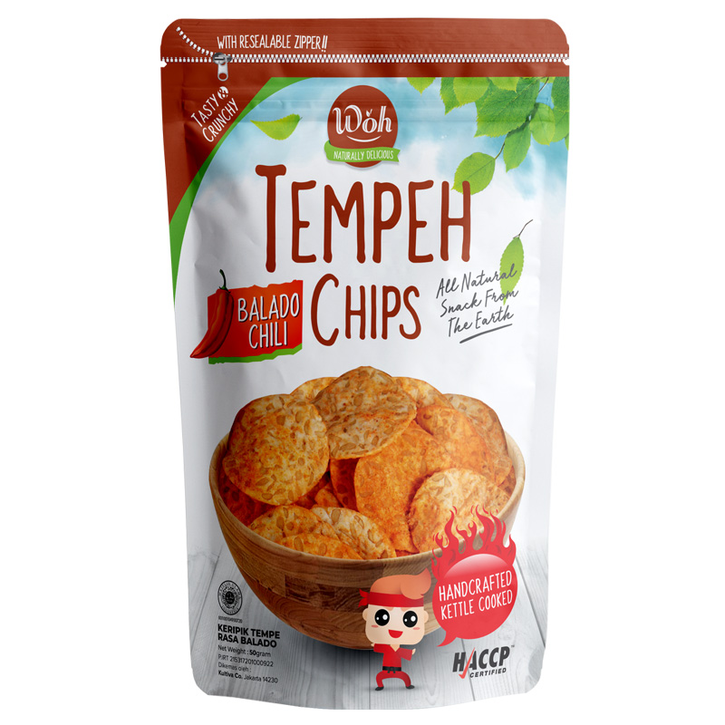 WOH KERIPIK TEMPE BALADO