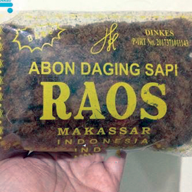 ABON DAGING RAOS  100GR