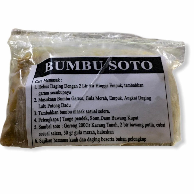 BUMBU SOTO KHAS PURWOKERTO