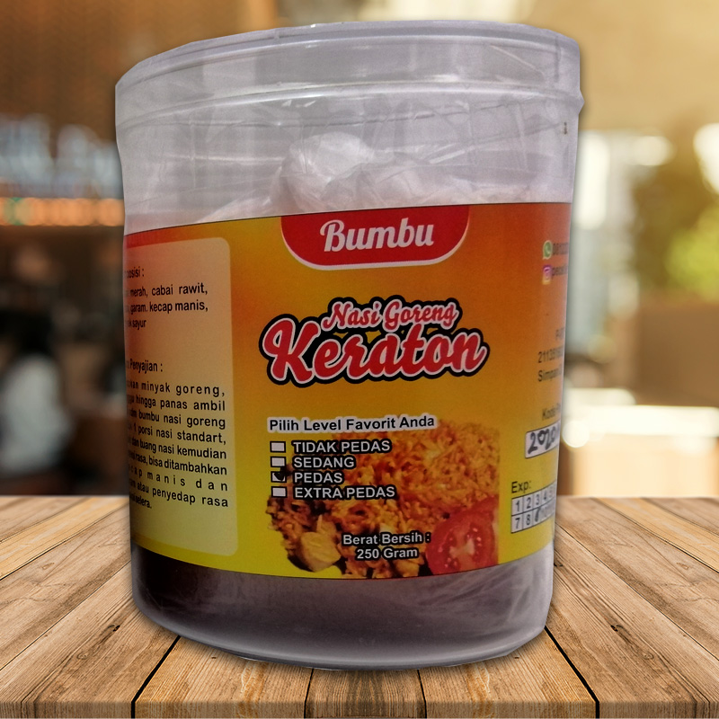 BUMBU NASI GORENG KERATON PEDAS 250GR