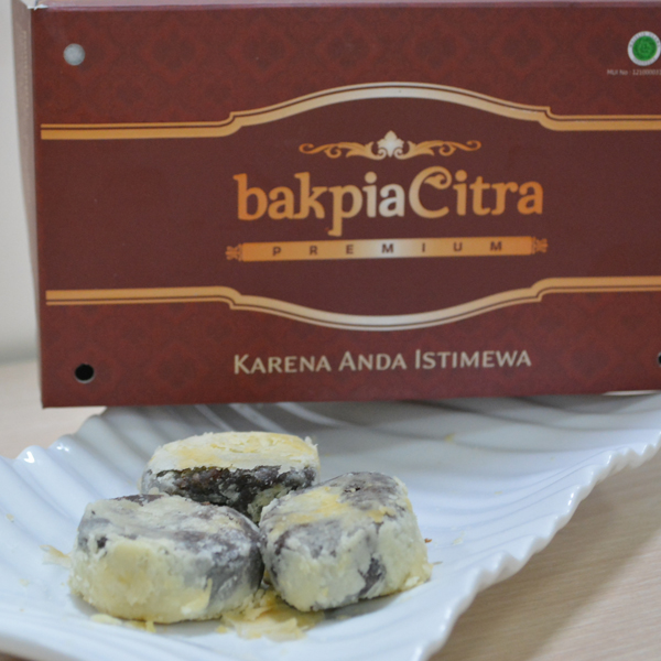 BAKPIA CITRA PREMIUM COKLAT (ISI 15 PCS)