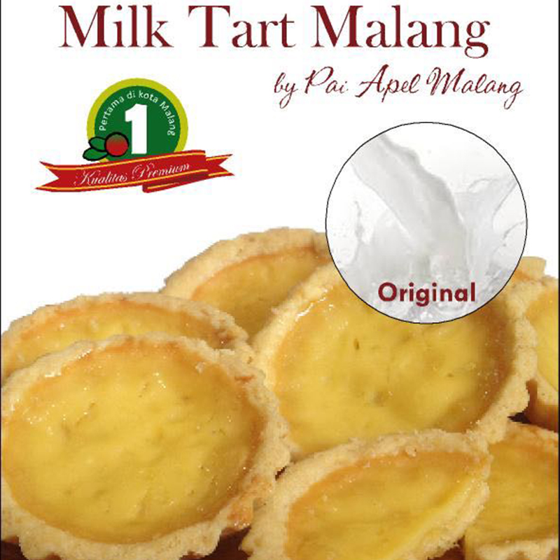 MILK TART SUSU ORIGINAL ISI 8PCS