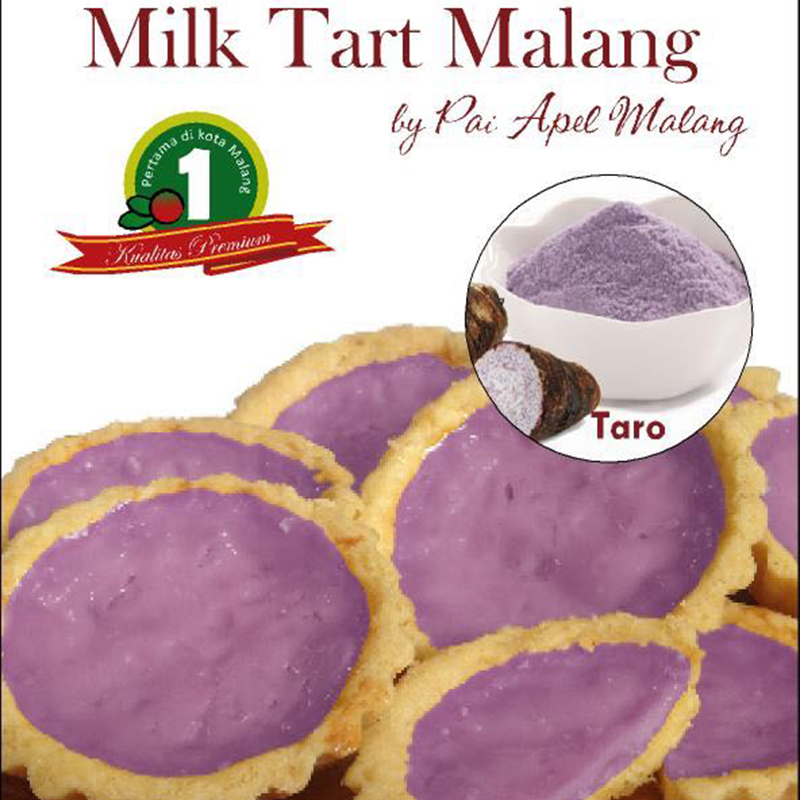 MILK TART TARO SUPER ISI 8PCS