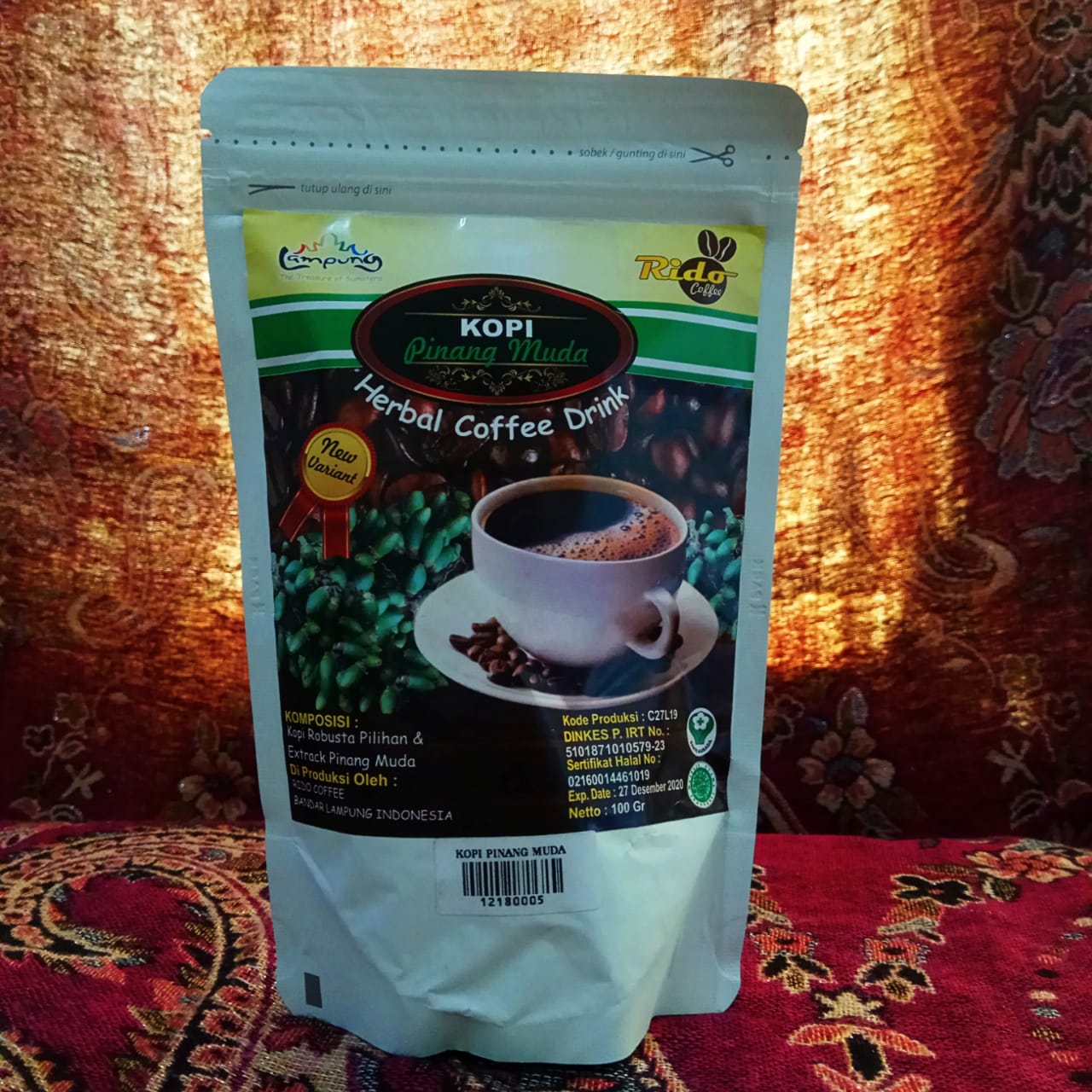 KOPI PINANG MUDA PREMIUM 100GR