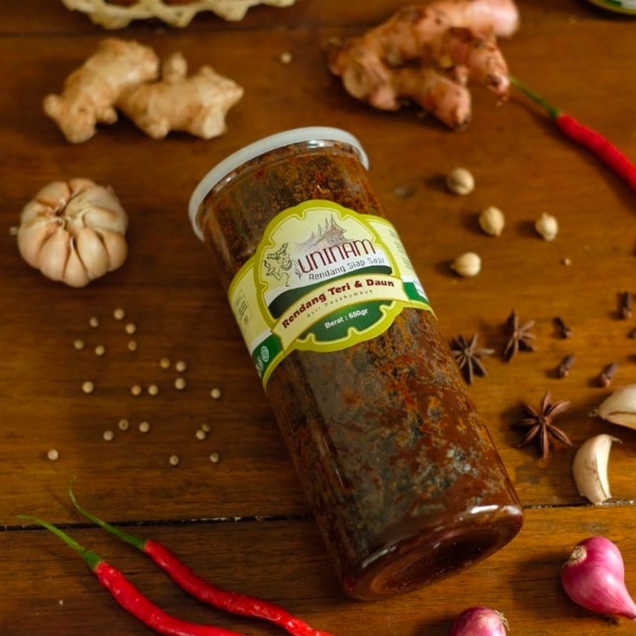 RENDANG TERI DAN DAUN (650 GR)